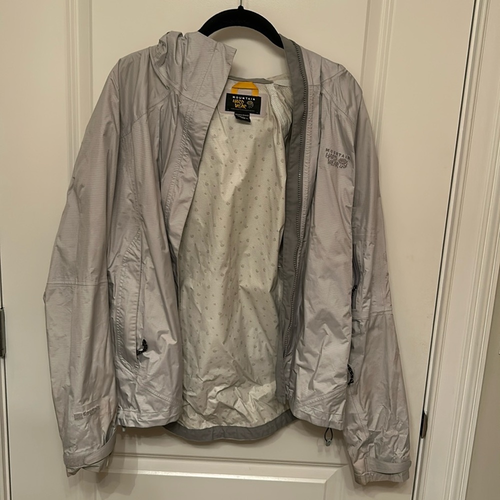 Mountain hard wear rain jacket